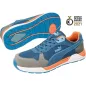 PUMA Pum-644640 Puma Frontside Low S1P ESD HRO SRC munkavédelmi cipő (kék/szürke/fehér, 46) 46