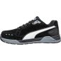 PUMA PUM-644650 Puma Airtwist Black Low S3 ESD HRO SRC munkavédelmi cipő (fekete, 40) 40