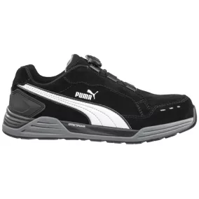 PUMA PUM-644651 Puma Airtwist Disc Low S3 ESD HRO SRC munkavédelmi cipő (fekete, 42) 42