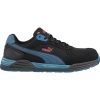 PUMA PUM-644660 Puma Frontside Low S1P ESD HRO SRC munkavédelmi cipő (fekete/kék, 43) 43