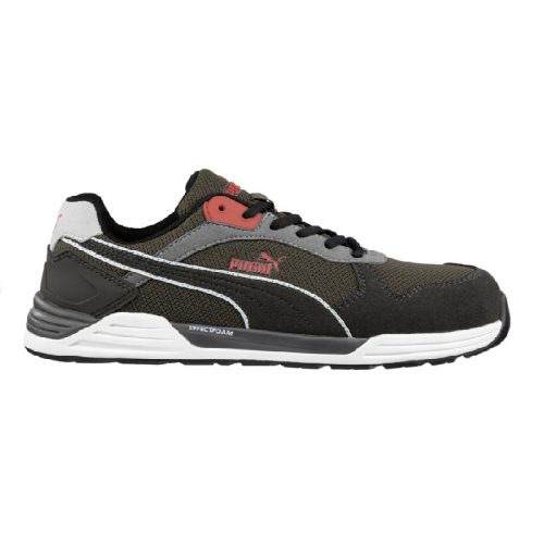 PUMA PUM-644670 Puma Frontside IVY Low S1P ESD HRO SRC munkavédelmi cipő (barna, 39) 39