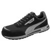 Magic Tools Puma Rider BLK Low S1PS ESD FO HRO SR munkavédelmi cipő 38 Fekete