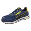 Magic Tools Puma Rider Blue Low SB E PS FO HRO SR munkavédelmi cipő 38 Kék