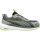 PUMA PUM-645010 Puma Slide Grey/Green S1PS ESD FO HRO SR munkavédelmi cipő (szürke/zöld, 40) 40