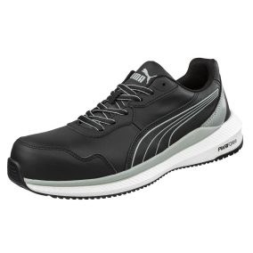PUMA PUM-645030 Puma Zoom Black S3S ESD FO HRO SR munkavédelmi cipő (fekete, 48) 48