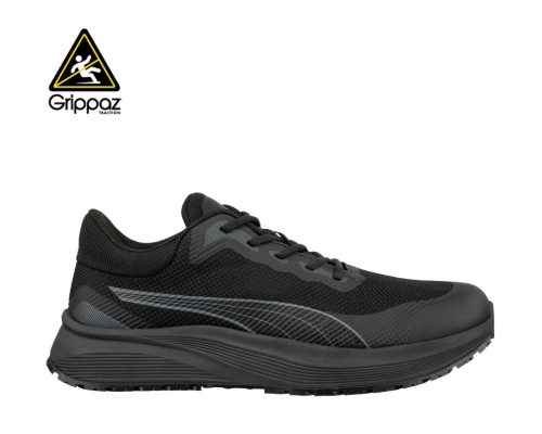 PUMA Puma Spark ST BLK Low O1 FO SR munkavédelmi cipő 35 Fekete