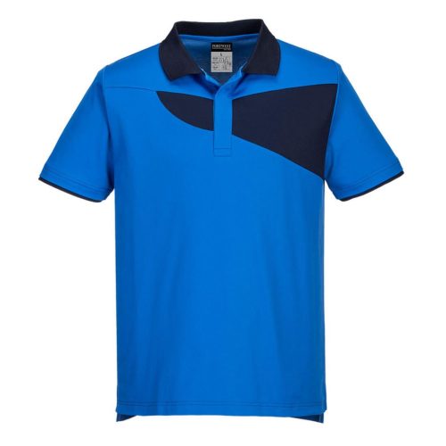 Portwest PW210 PW210 Pique póló S/S (royal kék, S) S