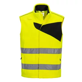 portwest pw231 pw2 hi-vis mellény m sárga fekete