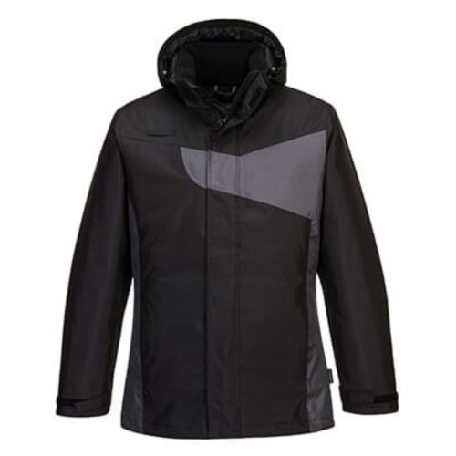 Portwest PW260 PW2 Téli kabát (fekete/szürke, XXXL) 3XL