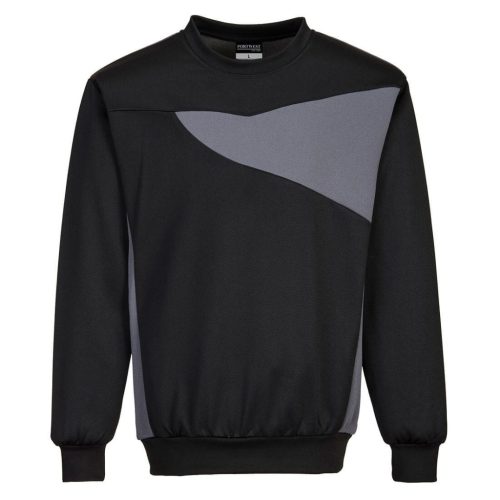 portwest pw273 pulóver 3xl fekete szürke