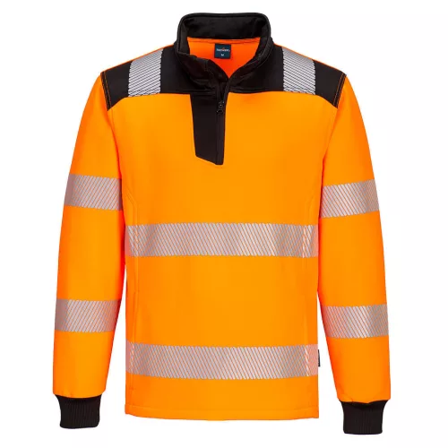 Portwest PW326 PW3 Hi-Vis 1/4 Zip melegítőfelső XXXL