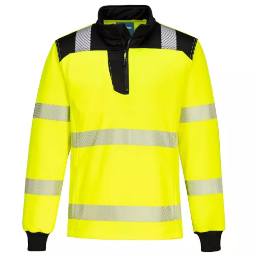 Portwest PW326 PW3 Hi-Vis 1/4 Zip melegítőfelső XXXL
