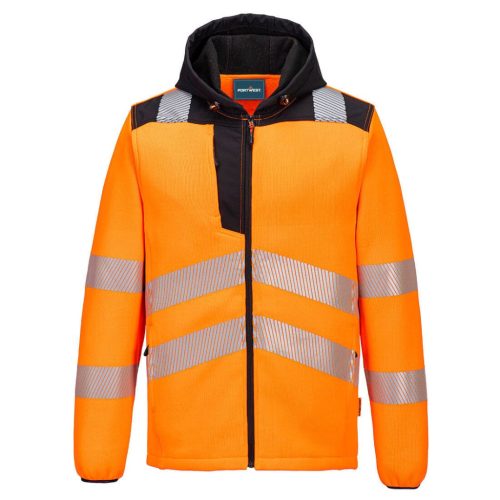 portwest pw335 pw3 jól láthatósági polár pulóver xxl narancs fekete