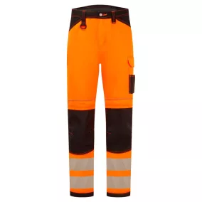 portwest pw340 pw3 hi-vis nadrág 36 narancs fekete