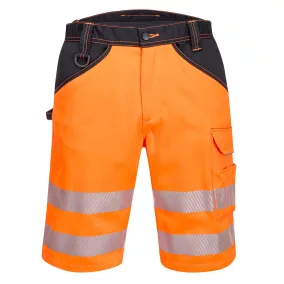 portwest pw348 pw3 hi-vis rövidnadrág 36 narancs fekete