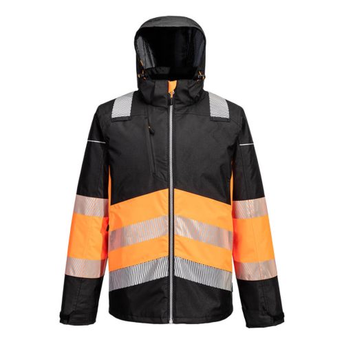 Portwest PW3 Hi-Vis Class 1 télikabát S Narancssárga/Fekete