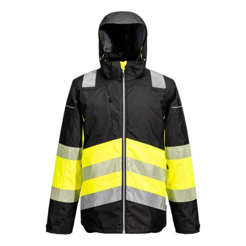 Portwest PW3 Hi-Vis Class 1 télikabát S Sárga/Fekete