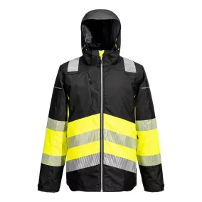 Portwest PW3 Hi-Vis Class 1 télikabát XS Sárga/Fekete