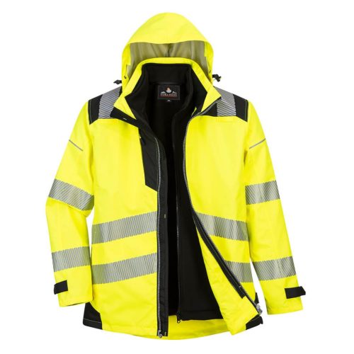 Portwest PW365 PW365 PW3 Hi-Vis 3-in-1 kabát S