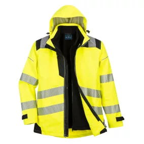 Portwest PW365 PW365 PW3 Hi-Vis 3-in-1 kabát 3XL