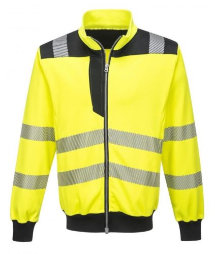 portwest pw370 pw3 hi-vis pulóver s sárga fekete