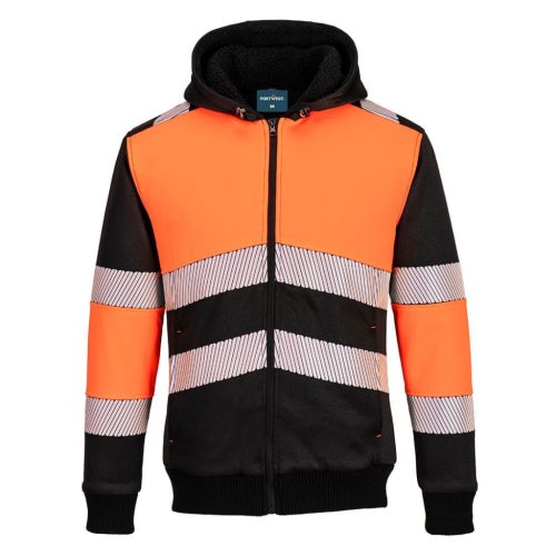 Portwest PW377 PW3 Class 1 zippzáros téli kapucnis pulóver XXL