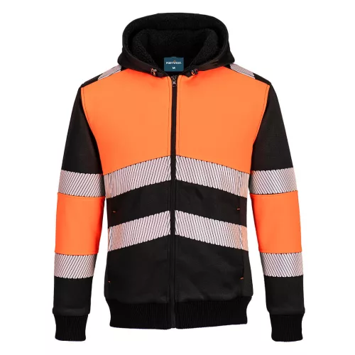 Portwest PW377 PW3 Class 1 zippzáros téli kapucnis pulóver XXL