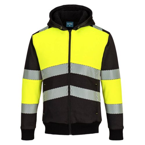 Portwest PW377 PW3 Class 1 zippzáros téli kapucnis pulóver L