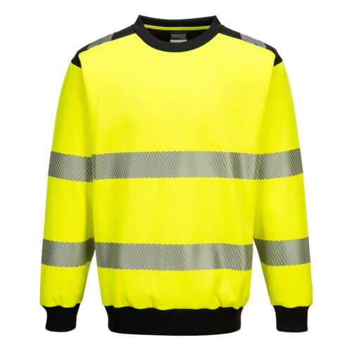 Portwest PW379 PW379 PW3 Hi-Vis Crew Neck pulóver S
