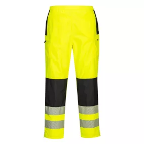 Portwest PW386 PW386 PW3 Hi-Vis női eső nadrág XXL