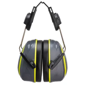 Portwest PW76 HV Extreme fülvédő középméretű Clip-On Szürke/Sárga