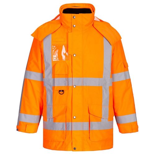 Portwest R461 RWS 3in1 Traffic Jacket (narancs, XXXL) XXXL