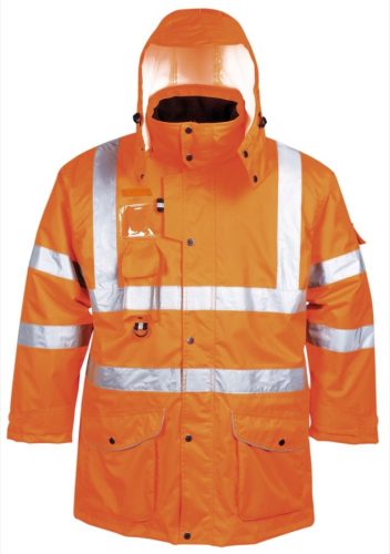 portwest rt27 hi-vis 7-in-1 kabát go rt xs narancs