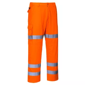 Portwest RT49 Hi-Vis három sávos Combat nadrág XXXL