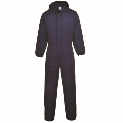 portwest s086 csuklyás overál xxl kék