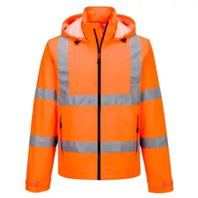 Portwest Hi-Vis könnyű, összecsomagolható dzseki S Narancssárga