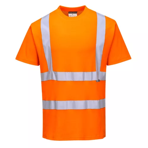 Portwest Cotton Comfort rövid ujjú póló XS Narancssárga