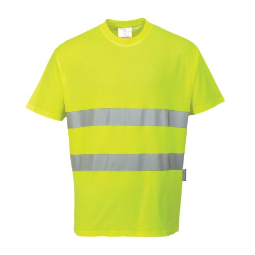A Portwest Hi-Cool pólóing munkaköri alkalmazásán túl szabadidős tevékenységek támogatására is alkalmas pl. biciklitúra.