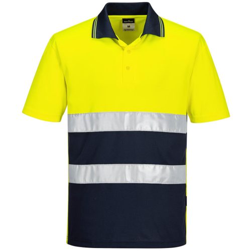 Portwest S175 Hi-Vis Kéttónusú könnyű póló S/S Sárga L
