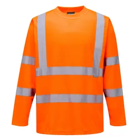 portwest s178 hi-vis hosszú ujjú póló s narancs