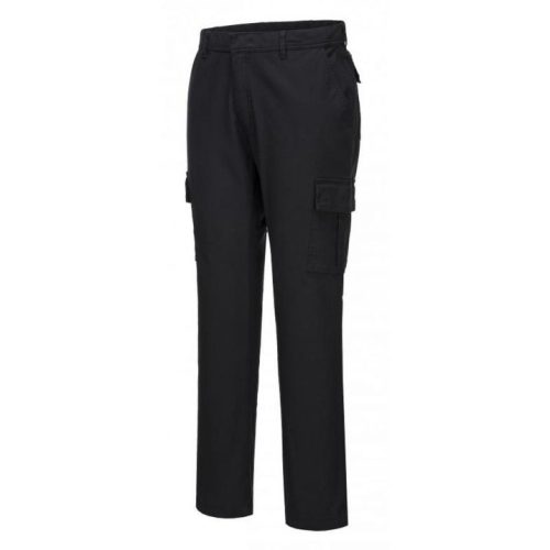 Portwest S231 S231 Stretch Slim Combat nadrág (fekete, 48) 48