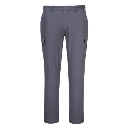 Portwest S231 S231 Stretch Slim Combat nadrág (szürke, 28) 28