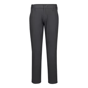 Portwest Stretch Slim Chino nadrág 52 Metál szürke