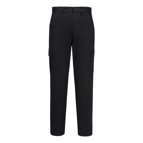 Portwest S233 S233 Női Stretch Cargo nadrág Fekete 24