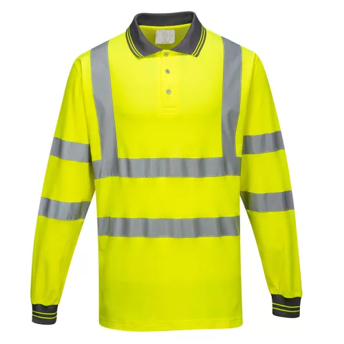 Portwest S271 Hosszú ujjú Cotton Comfort pólóing XL