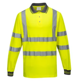 Portwest S271 Hosszú ujjú Cotton Comfort pólóing XXXL