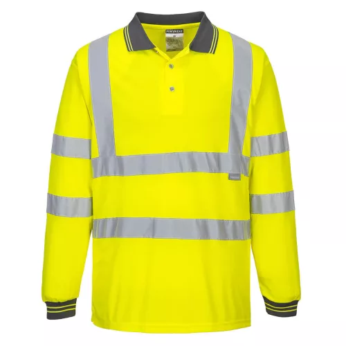 Portwest S277 Hi-Vis hosszú ujjú pólóing XS