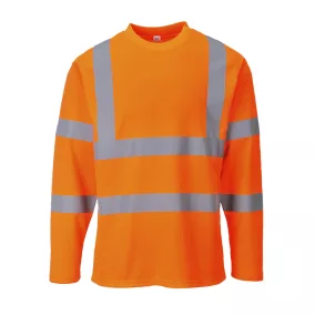 Portwest Hi-Vis hosszú ujjú póló XS Narancssárga