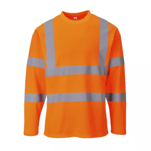 Portwest Hi-Vis hosszú ujjú póló XS Narancssárga