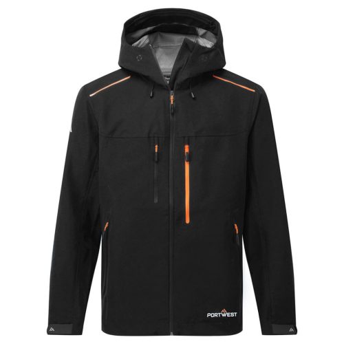 Portwest S385 Portwest S385 Technikai esőkabát (fekete, XXL) XXL